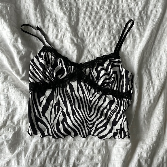SHEIN Zebra tank top - Picture 1 of 1